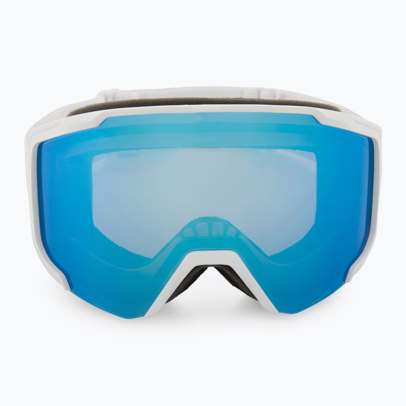 Maschera Red Bull SPECT Jibb matt white/smoke with blue mirror 2