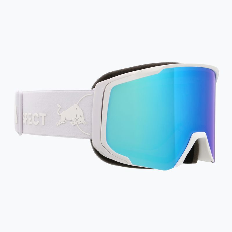 Maschera Red Bull SPECT Jibb matt white/smoke with blue mirror
