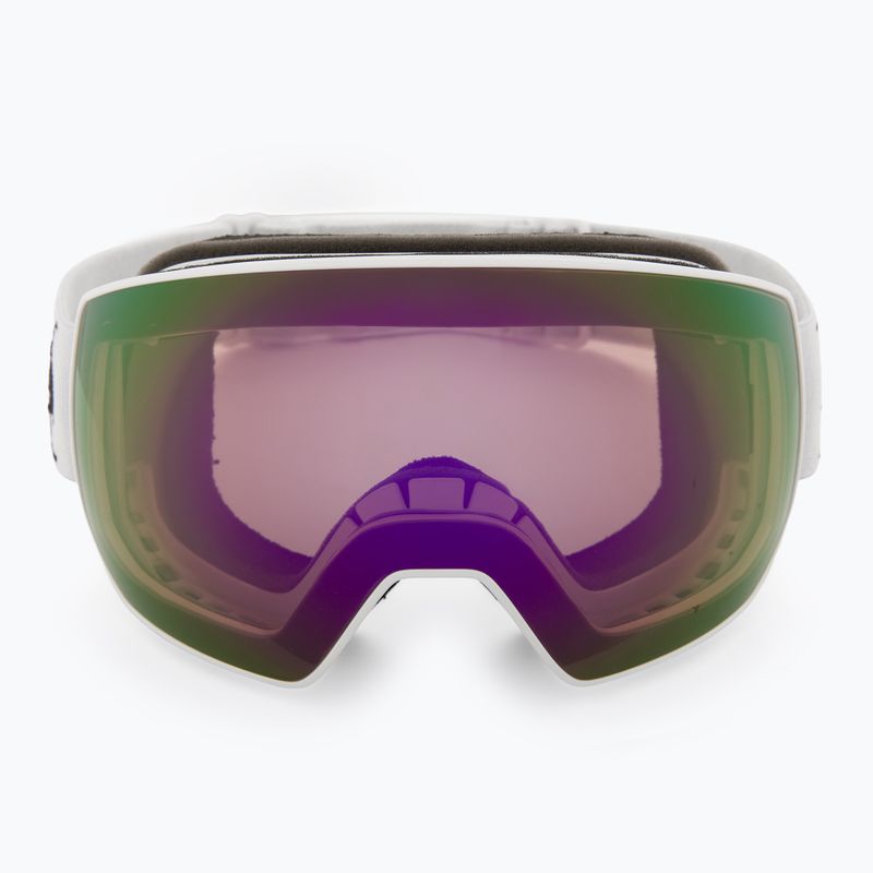 Maschera da sci Red Bull Spect Fink matte white/orange with purple mirror 2