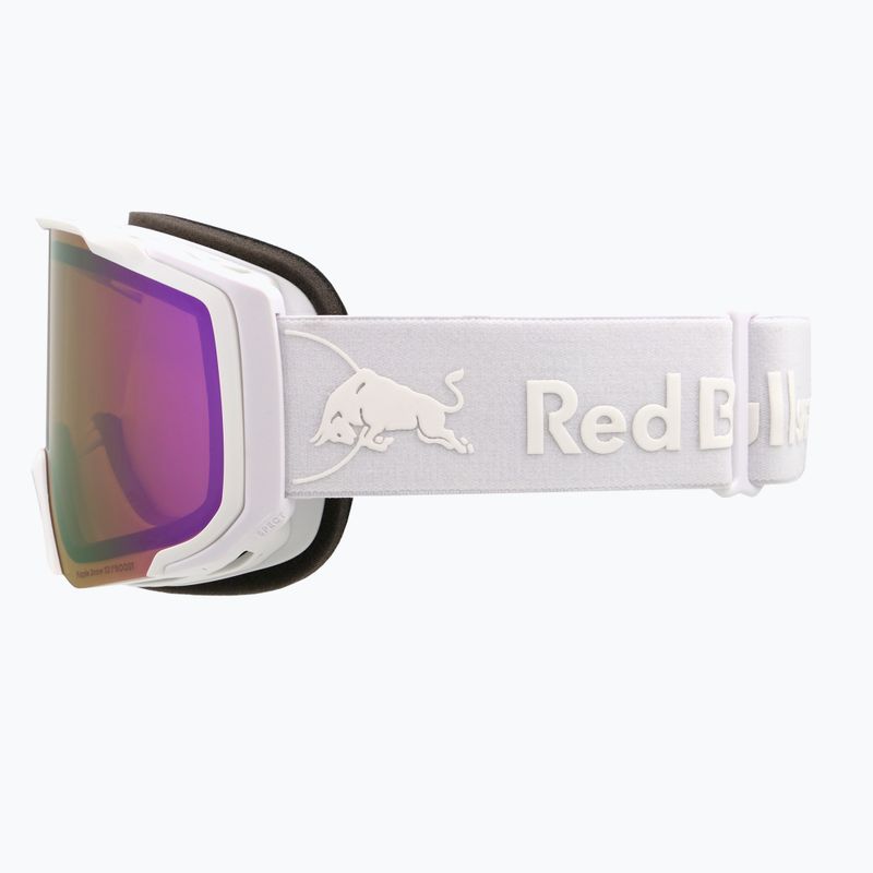 Occhiali Red Bull SPECT Jibb matte white/orange with purple mirror 4