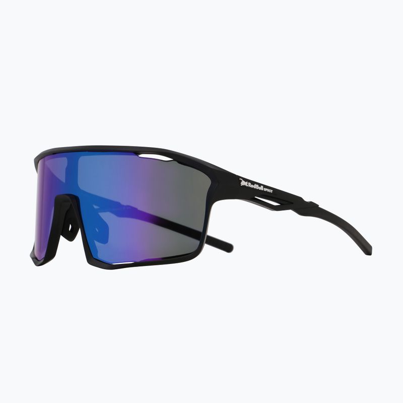 Occhiali da sole Red Bull SPECT Rumble nero/fumo con specchio verde viola 3