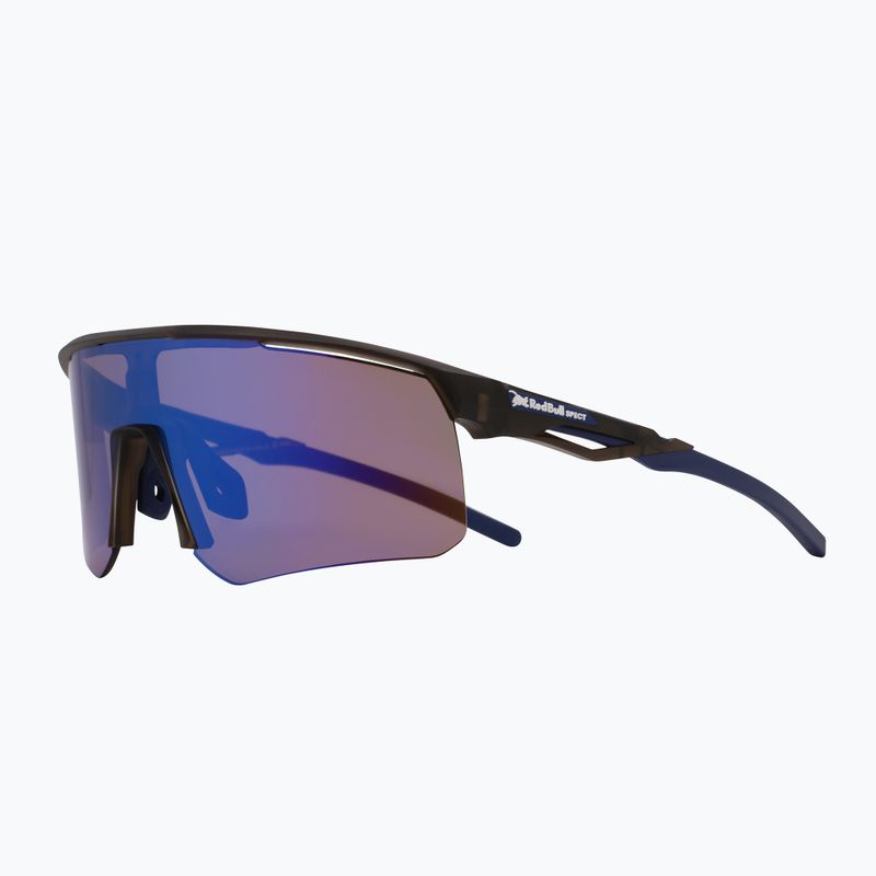 Occhiali da sole Red Bull SPECT Riddle grigio/marrone con specchio blu 3