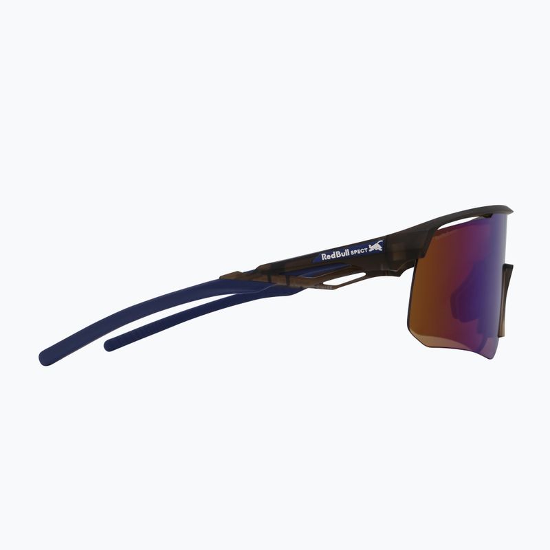Occhiali da sole Red Bull SPECT Riddle grigio/marrone con specchio blu 4