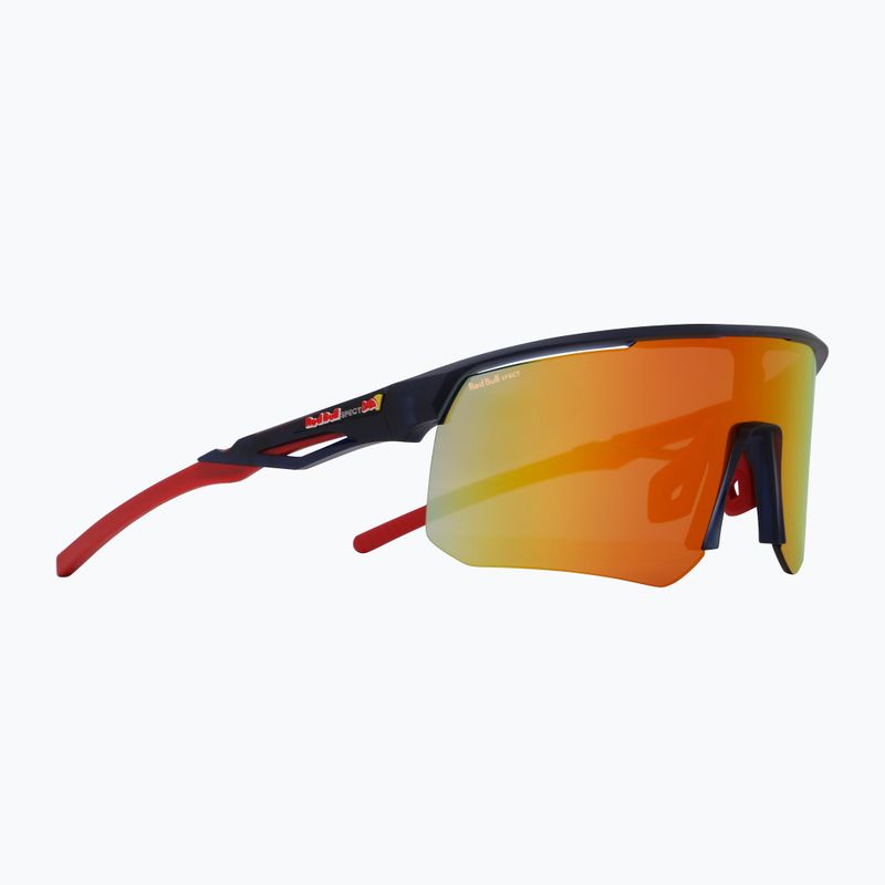 Occhiali da sole Red Bull SPECT Riddle blu scuro/rosso con specchio rosso