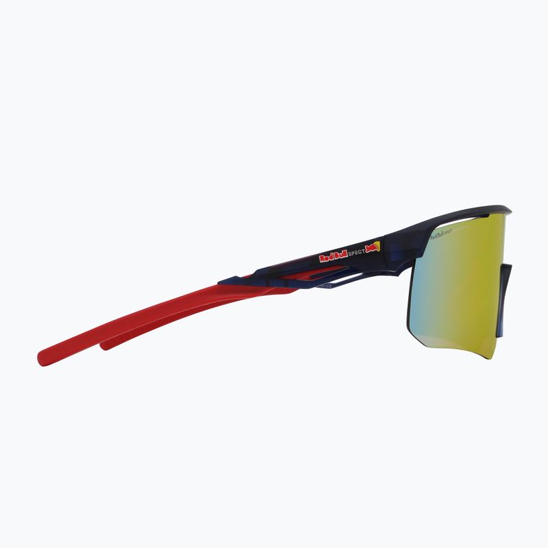 Occhiali da sole Red Bull SPECT Riddle blu scuro/rosso con specchio rosso 4