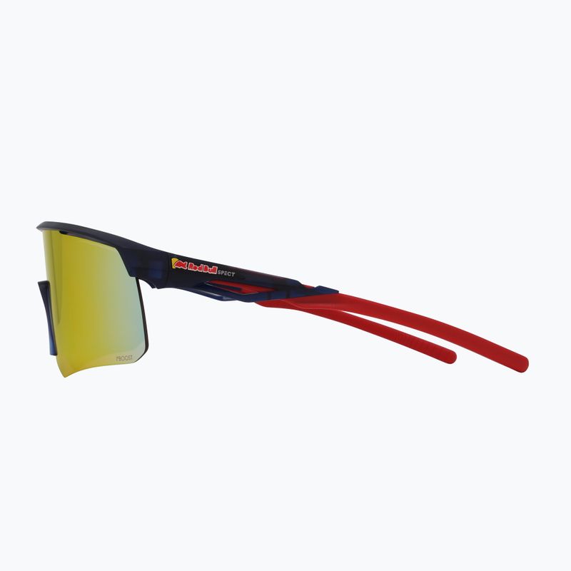 Occhiali da sole Red Bull SPECT Riddle blu scuro/rosso con specchio rosso 5