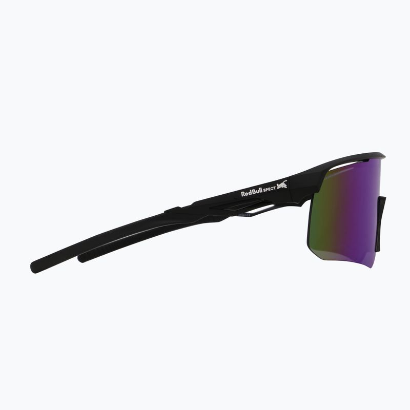 Occhiali da sole Red Bull SPECT Riddle nero/fumo con specchio verde viola 4