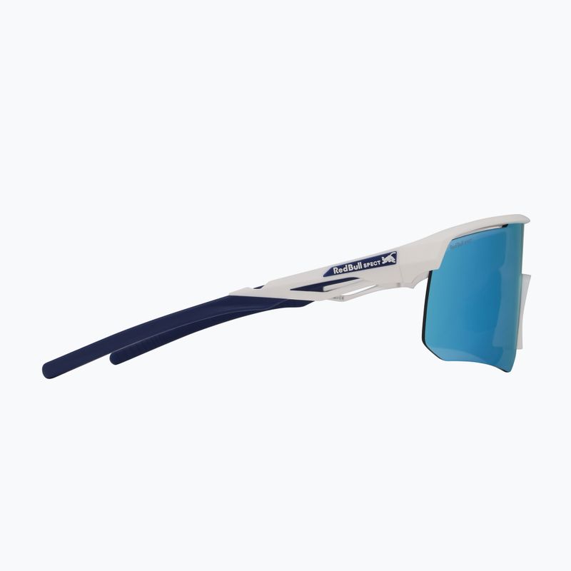 Occhiali da sole Red Bull SPECT Riddle bianco/fumo con specchio blu 4