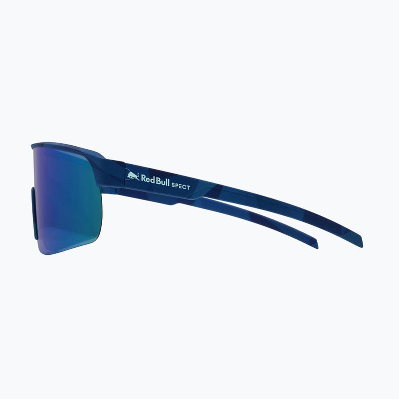 Occhiali da sole Red Bull SPECT Dakota matt blue/smoke with green-purple mirror 3
