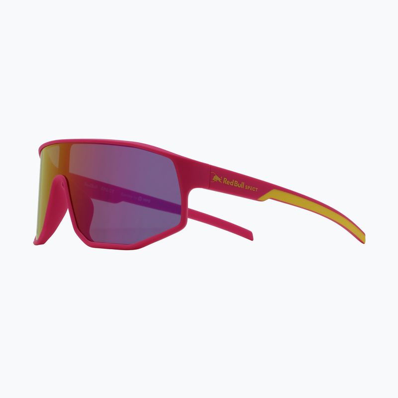 Occhiali da sole Red Bull SPECT Dash neon pink/smoke with pink-yellow mirror 4