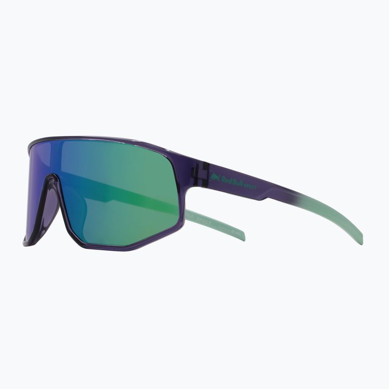Occhiali da sole Red Bull SPECT Dash dark purple/smoke with green-purple mirror 2