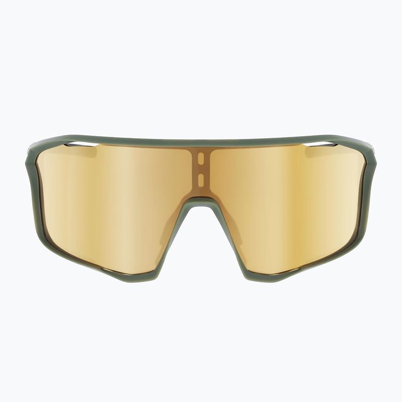 Occhiali da sole Red Bull SPECT Rumble matt olive/ brown with gold mirror 3