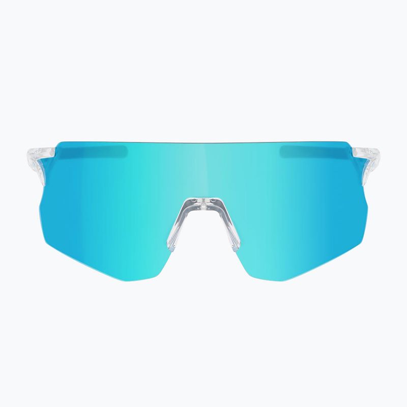 Occhiali da sole Red Bull SPECT Ruffy shiny clear/ smoke with blue mirror 3