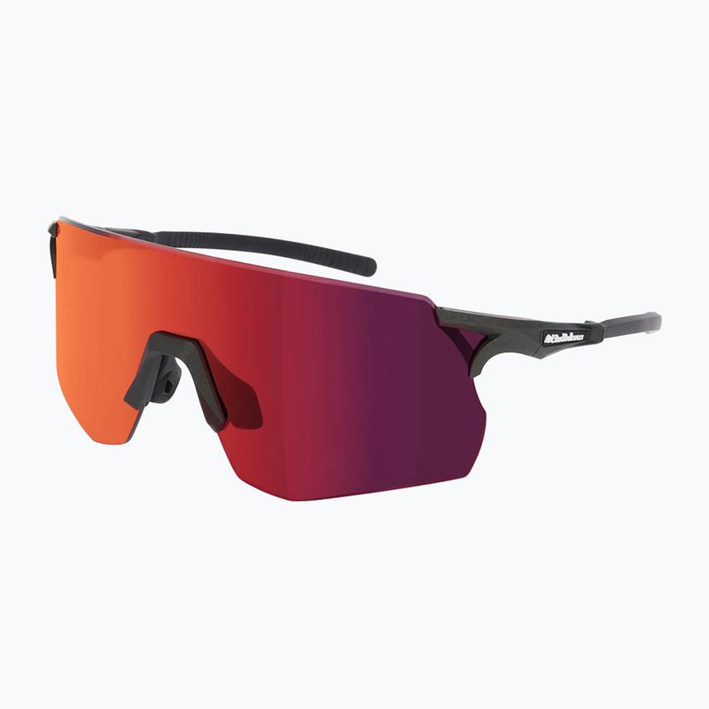 Occhiali da sole Red Bull SPECT Ruffy IB matt metallic olive/red with red-purple mirror 2