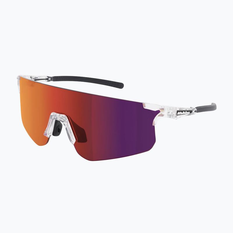 Occhiali da sole Red Bull SPECT Ricky shiny clear/ brown with burgundy mirror 2