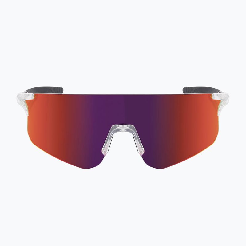 Occhiali da sole Red Bull SPECT Ricky shiny clear/ brown with burgundy mirror 3