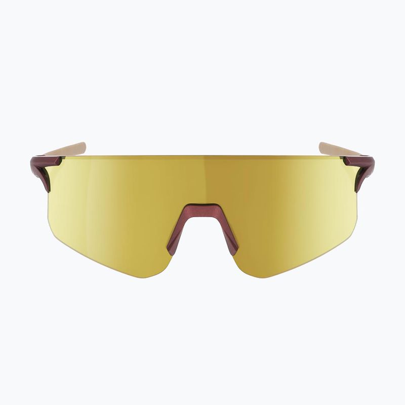 Occhiali da sole Red Bull SPECT Ricky IB matt metallic mauve/ brown with gold mirror 3