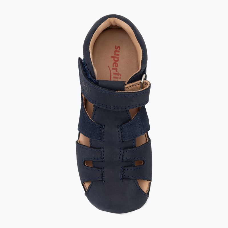 Sandali per bambini Superfit Bumblebee blu 5