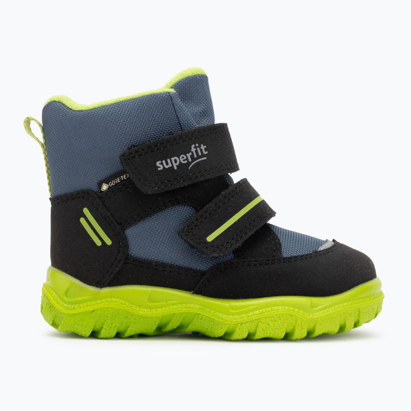Scarpe Superfit da bambino Husky 1 nero/verde chiaro 2