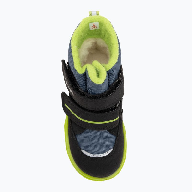 Scarpe Superfit da bambino Husky 1 nero/verde chiaro 5