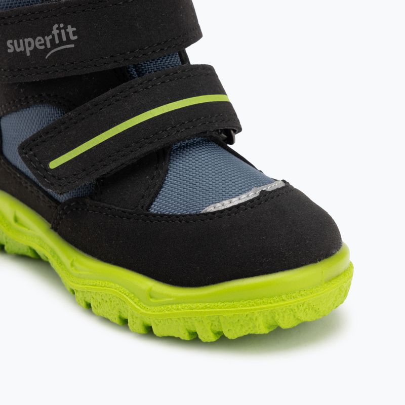 Scarpe Superfit da bambino Husky 1 nero/verde chiaro 7