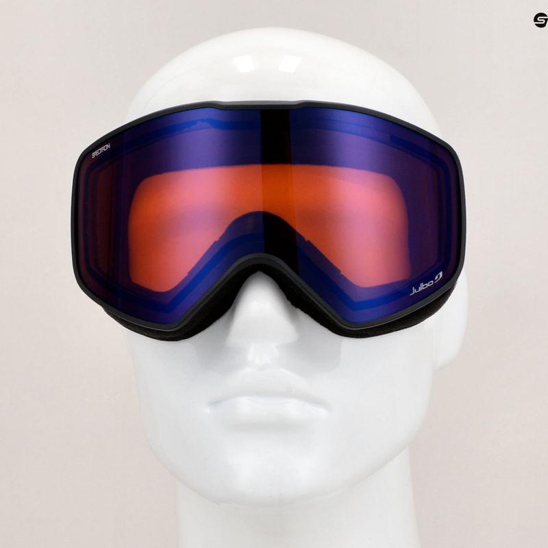 Occhiali da sci Julbo Pulse nero/oro/blu flash 7