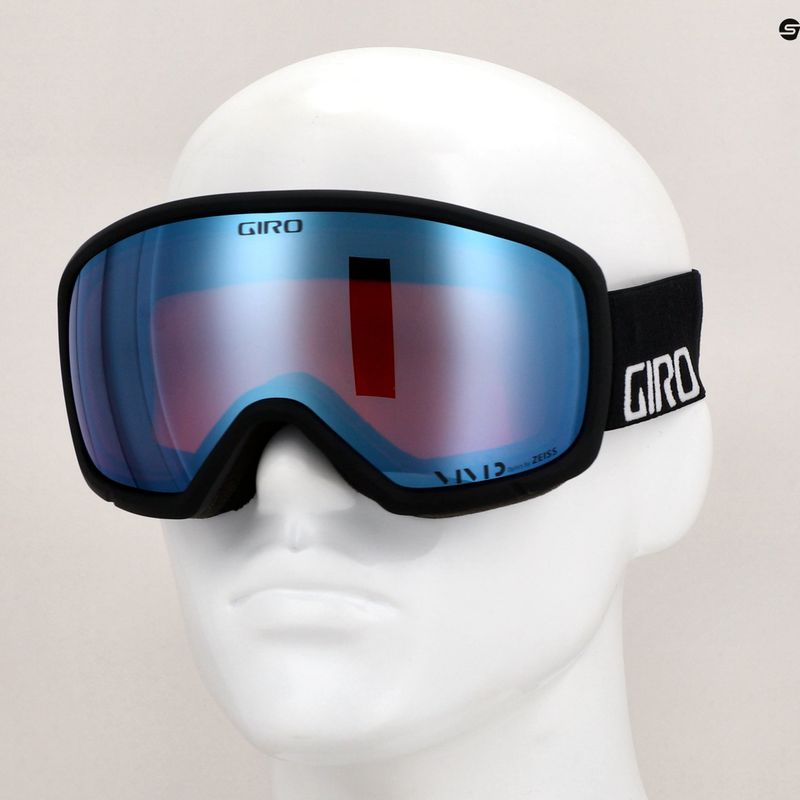 Giro Ringo nero wordmark/vivid royal occhiali da sci 7