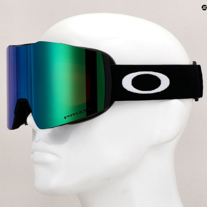 Oakley Fall Line M nero opaco/prizm snow argon iridium occhiali da sci 6