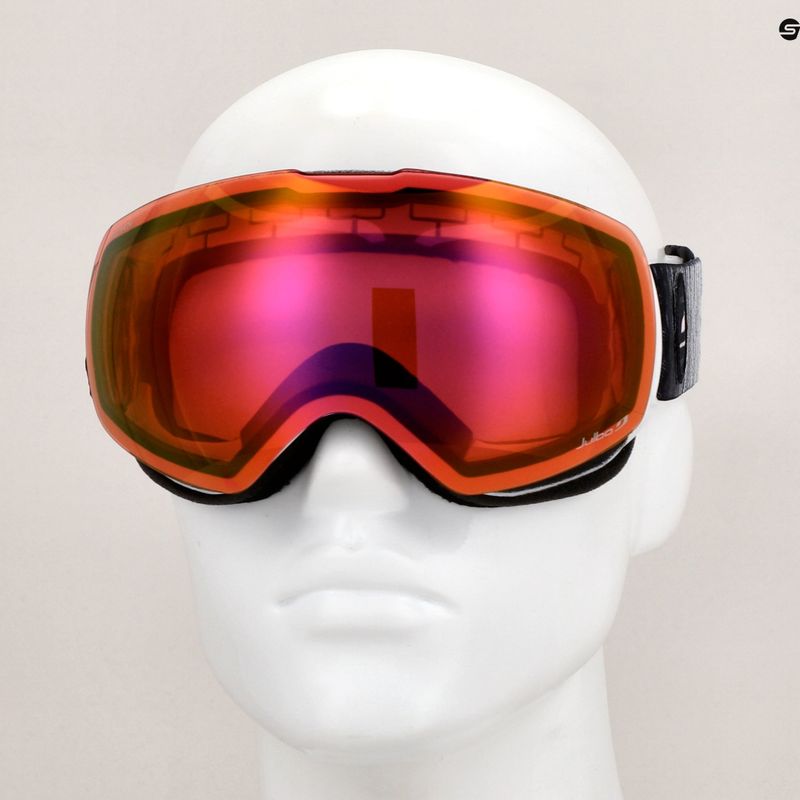 Occhiali da sci Julbo Moonlight bianco/rosa/rosa flash 7