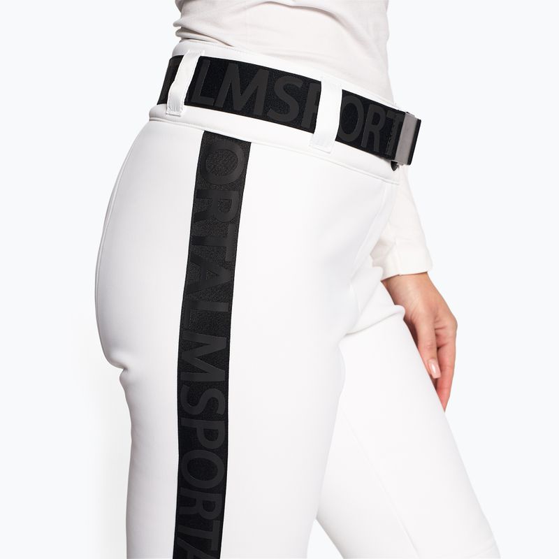 Pantaloni da sci da donna Sportalm Mayli bianco ottico 4