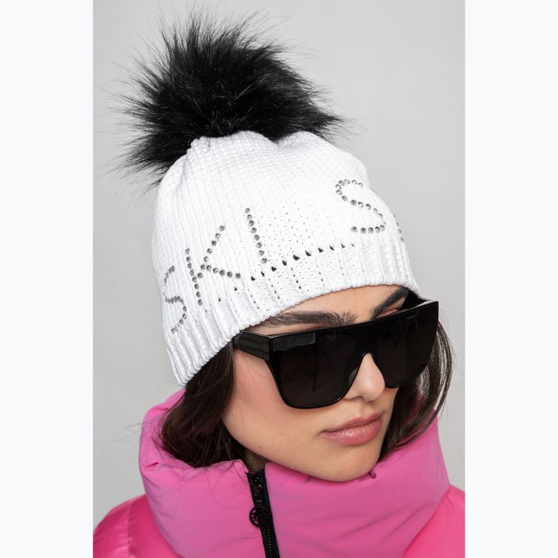 Berretto invernale donna Sportalm Aris Ski m.P bianco ottico 9