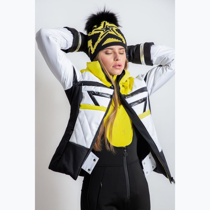 Berretto invernale da donna Sportalm Soffine m.P giallo fiammante 7