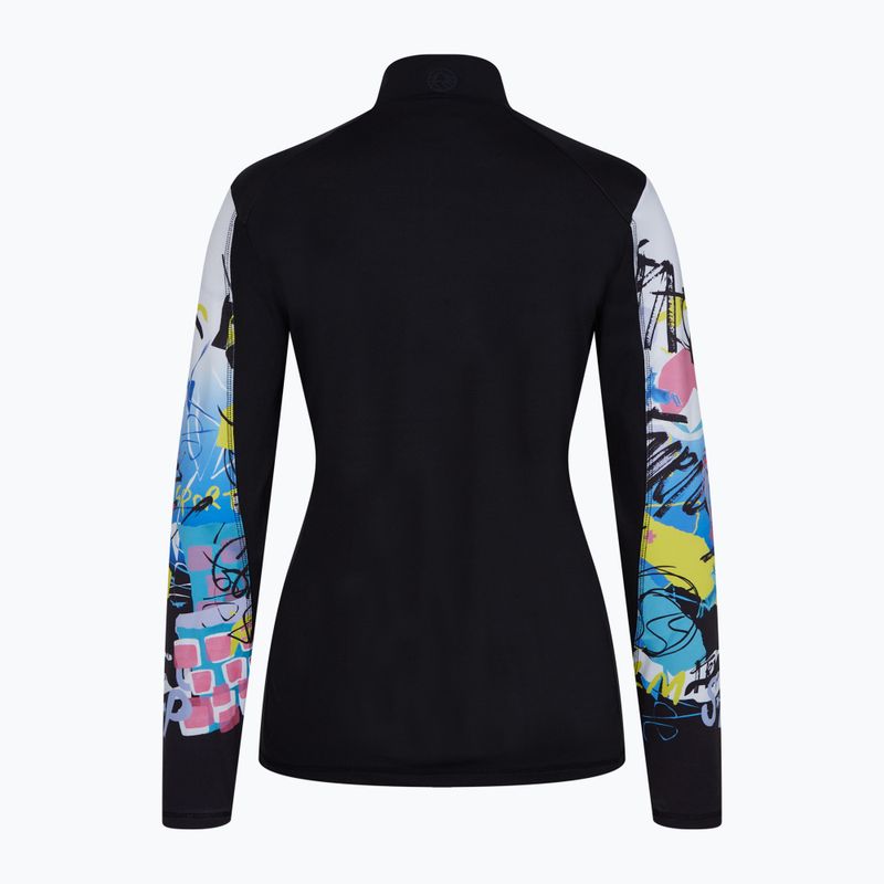 Felpa donna Sportalm Bonny Print nero 11