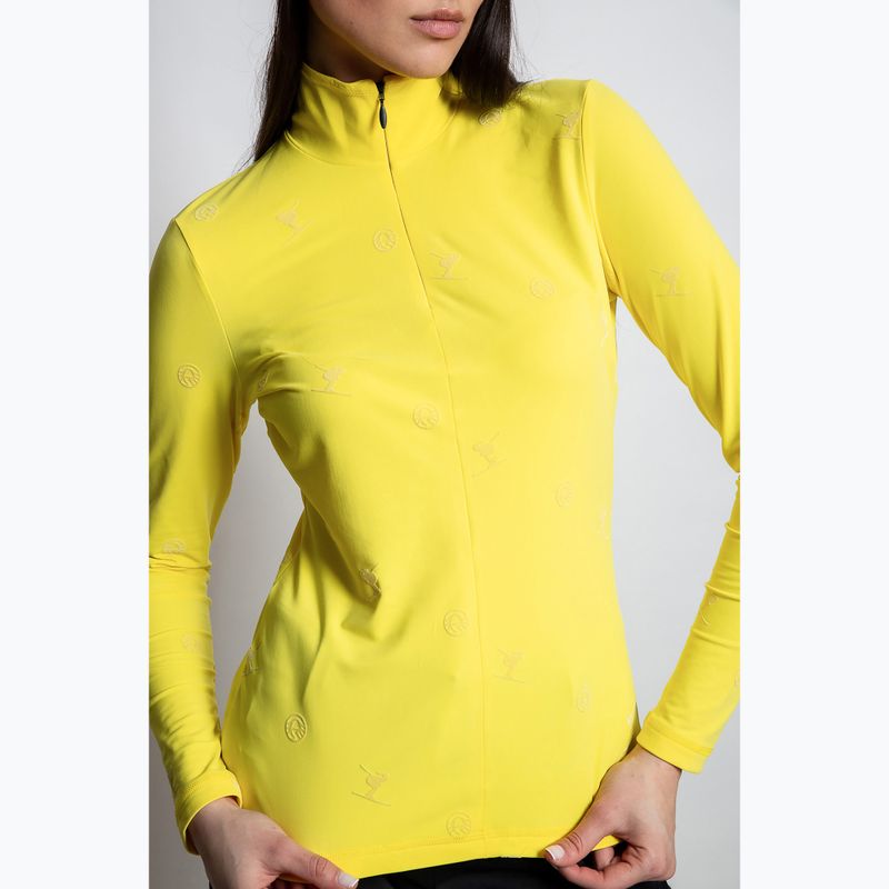Felpa Sportalm Helsinki donna, giallo brillante 5