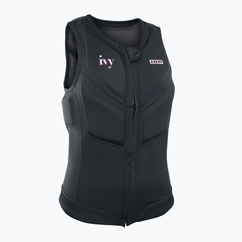 Gilet protettivo da donna ION Ivy Front Zip 2022 nero