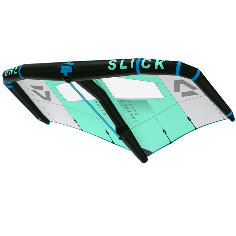 Fiocco d'ala DUOTONE Foil Slick menta/grigio 2