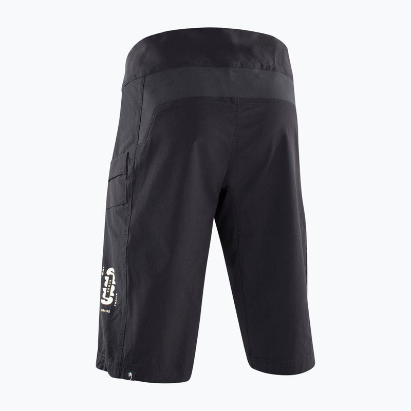 Pantaloncini da ciclismo da uomo ION Scrub nero 6