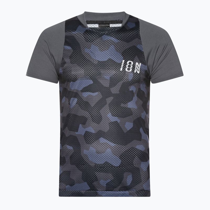 Maglia ciclismo uomo ION Scrub grigio