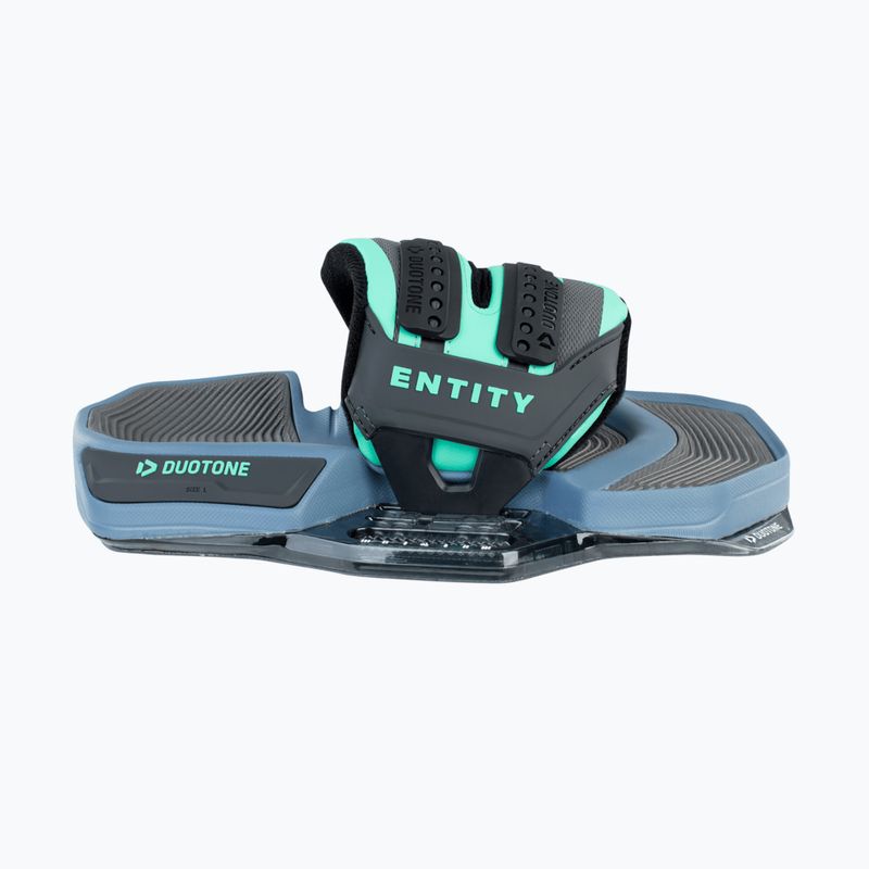Pad e cinghie per kiteboard DUOTONE Entity Ergo grigio/turchese 11