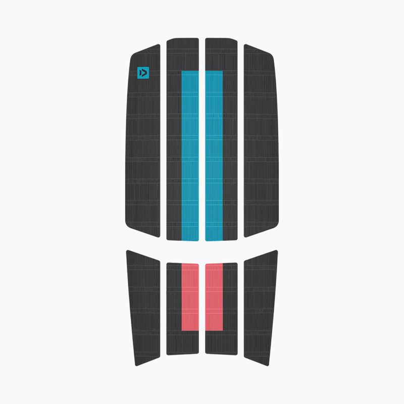 DUOTONE Team Front grigio scuro/block kiteboard pad