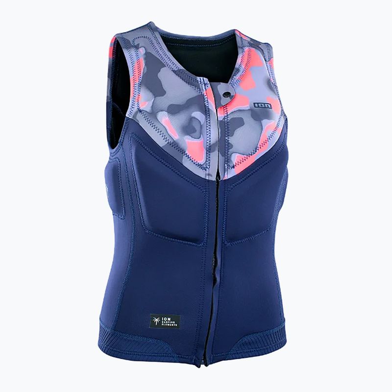 Gilet protettivo da donna ION Ivy Front Zip capsule rosa
