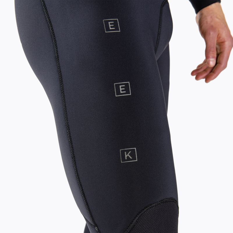 Uomo ION Seek Amp 5/4 Back Zip Black Swim Foam 4