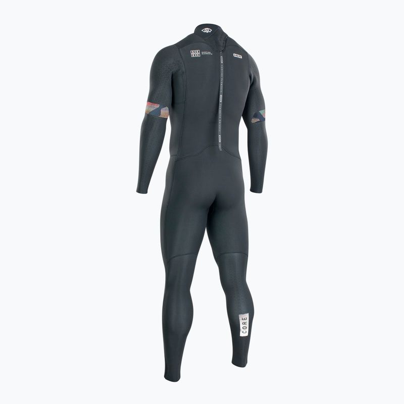ION Seek Core 5/4 Back Zip Swim Foam Uomo Nero 2