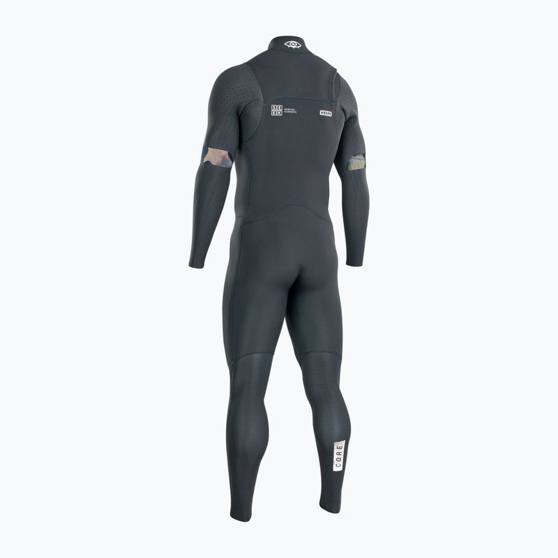 Uomo ION Seek Core 5/4 Zip frontale Nero Swim Foam 2
