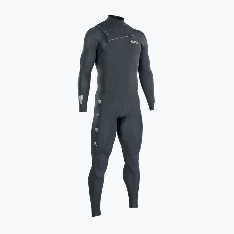 Uomo ION Seek Core 4/3 Front Zip Swim Foam Nero