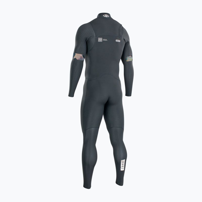 Uomo ION Seek Core 4/3 Front Zip Swim Foam Nero 2