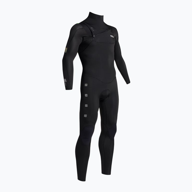 Uomo ION Seek Core 3/2 Zip frontale Swim Foam Nero