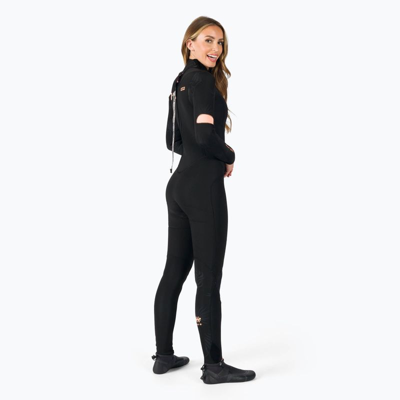 Swim Foam ION Amaze Core 5/4 Back Zip donna nero 2