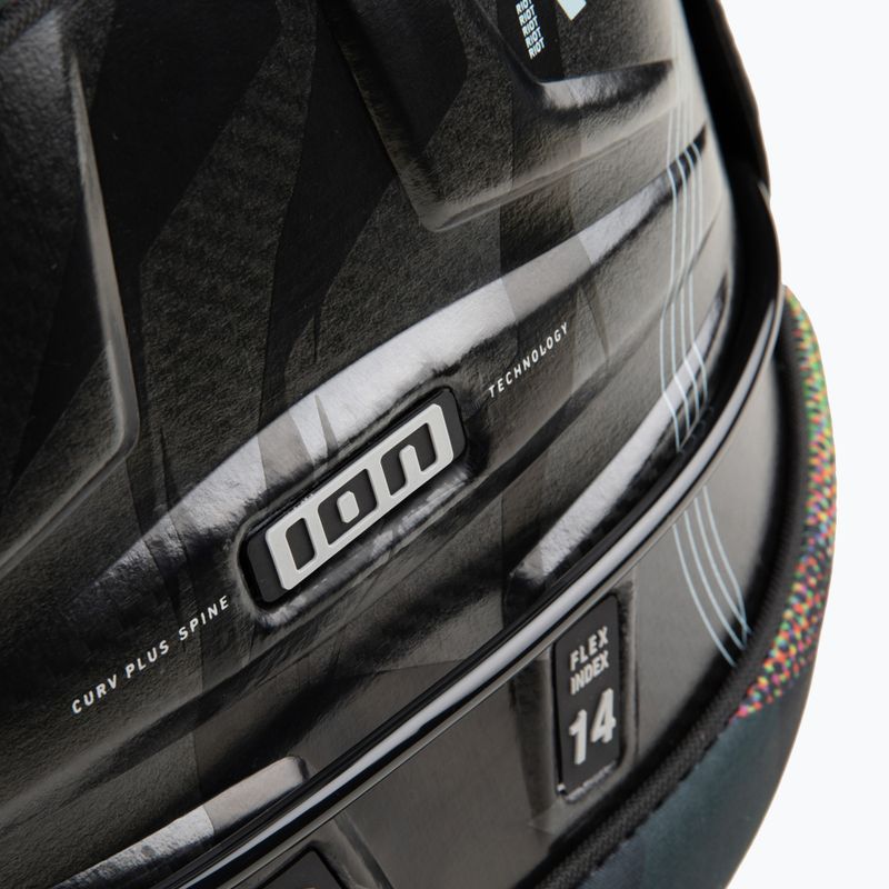 Trapezio da kitesurf da uomo ION Kite Waist Riot Curv grigio camo 5