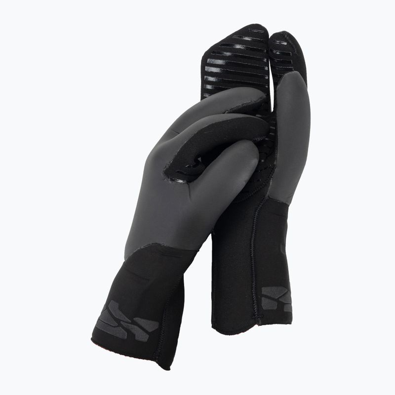 Guanti ION Lobster Mitten 4/3 in neoprene nero